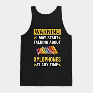 Warning Xylophone Tank Top